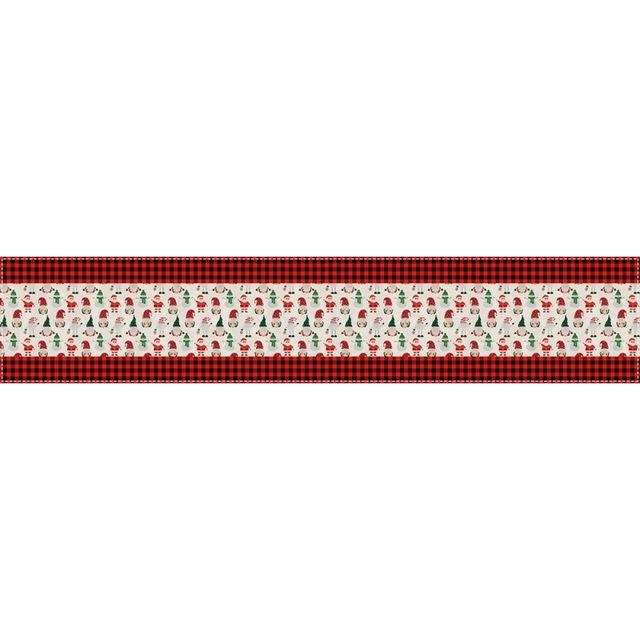 Рождественский стол флаг украшение дома снежный плед чайная скатерть новогоднее украшение стола аксессуары льняной стол флаг