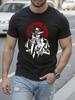 Hellsing Алукард Готический Аниме Графическая Футболка Быстросохнущая Чер...