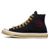 Barriers X Chuck 70 High The North Star Unisex Sneakers Black Fiery-Red Antique-White A01786C