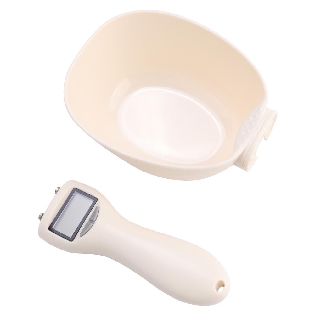 Portable Electronic Pet Cat Dog Food Measuring Weighing Spoon Kitchen Scale