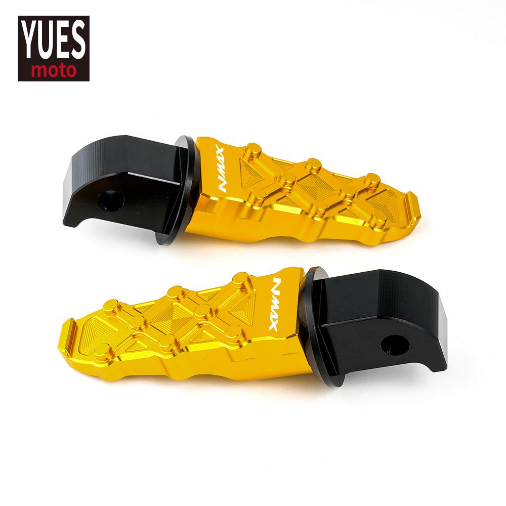 Мотоциклетные аксессуары Задние подножки Подставки для ног Пассажирские подножки для Yamaha NMAX155 NMAX 155 125