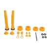 2 комплекта запасных носиков для канистры с газом, защита от проливания, гибкий шланг, крышка вентиляционного отверстия и набор насадок для 1 2 10 галлонов