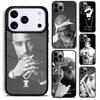 Чехол для телефона с автографом рэпера 2Pac Tupac Shakur Для iPhone 17 16 15 14 13 12 11 Pro Max Plus 17Air Мягкий силиконовый чехол