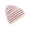 Beechfield Оригинальная полосатая шапка унисекс для взрослых с глубокими манжетами
