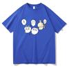 Chiikawa T Shirt Unisex  Harajuku Aesthetic Graphic Kawaii Tshirt Unisex Cartoon Daily Casual Oversize Sand Cotton Tees Shirts Korea