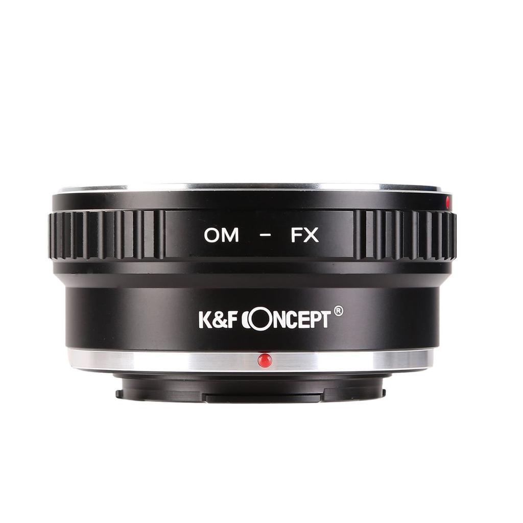 Concept Lens Mount Adapter Olympus OM Mount Lenses To Fujifilm X K&F KF-OMX (Converts Mount)