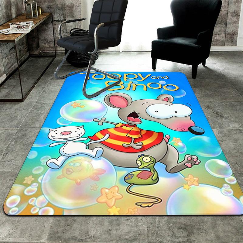 ToopyBinoo Rug Floor Mat for Living Room or Bedroom Soft and Comfortable Carpet a Gift for Birthday and Holiday.NFF0928175