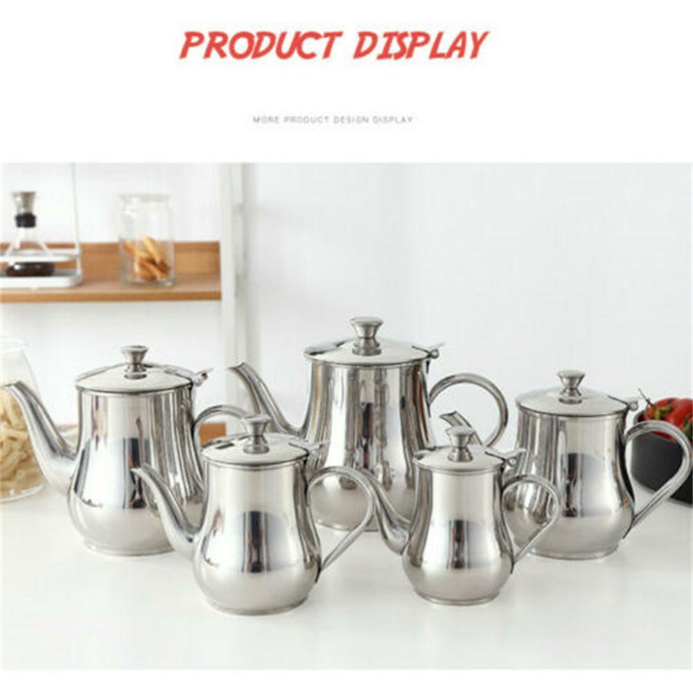 Нержавеющая сталь откидная крышка ресторан кухонный инструмент металлический чайник кофейный фильтр украшение для дома