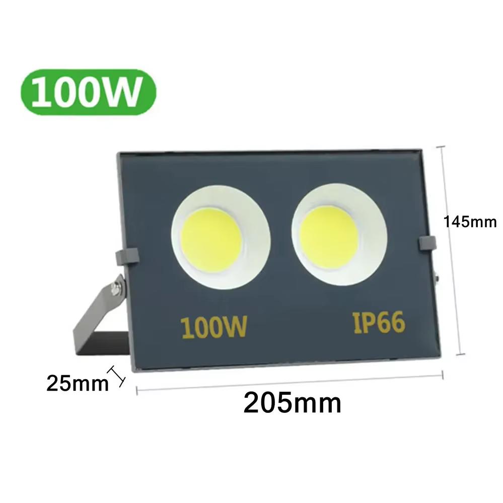 LED Outdoor Floodlight AC220V Spotlight IP66 Waterproof Lamp 50W 100W 200W 300W 500W 600W Led Flood Light Garden Street Lamp