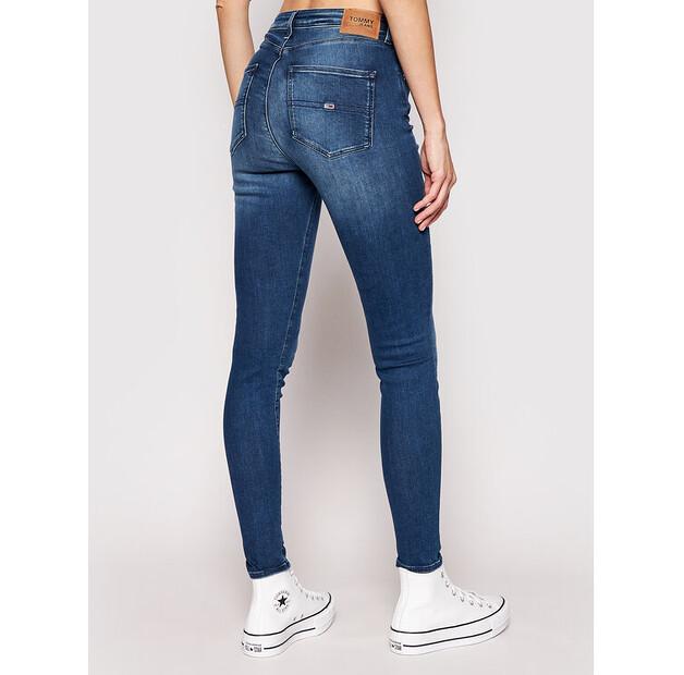 Джинсы Tommy Jeans Sylvia DW0DW09215 синий Super Skinny Fit
