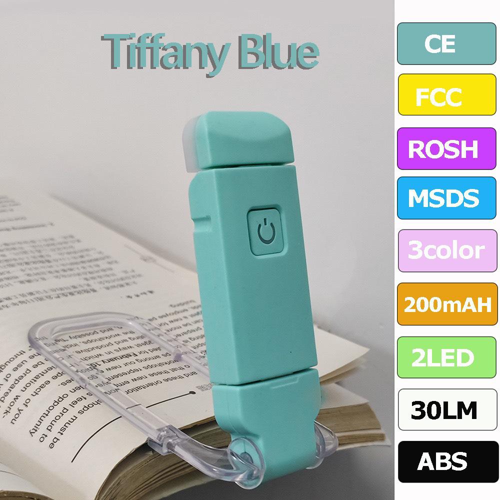 Portable USB Foldable Eye-Protection Reading Light Clip