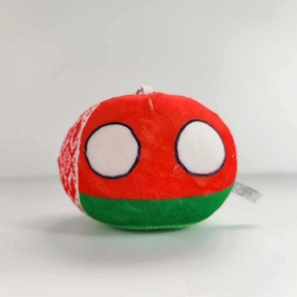 10cm Polandball Mini Plush Toy Kazakhstan Israel Palestine Iraq Egypt Countryball Anime Peripheral Gifts