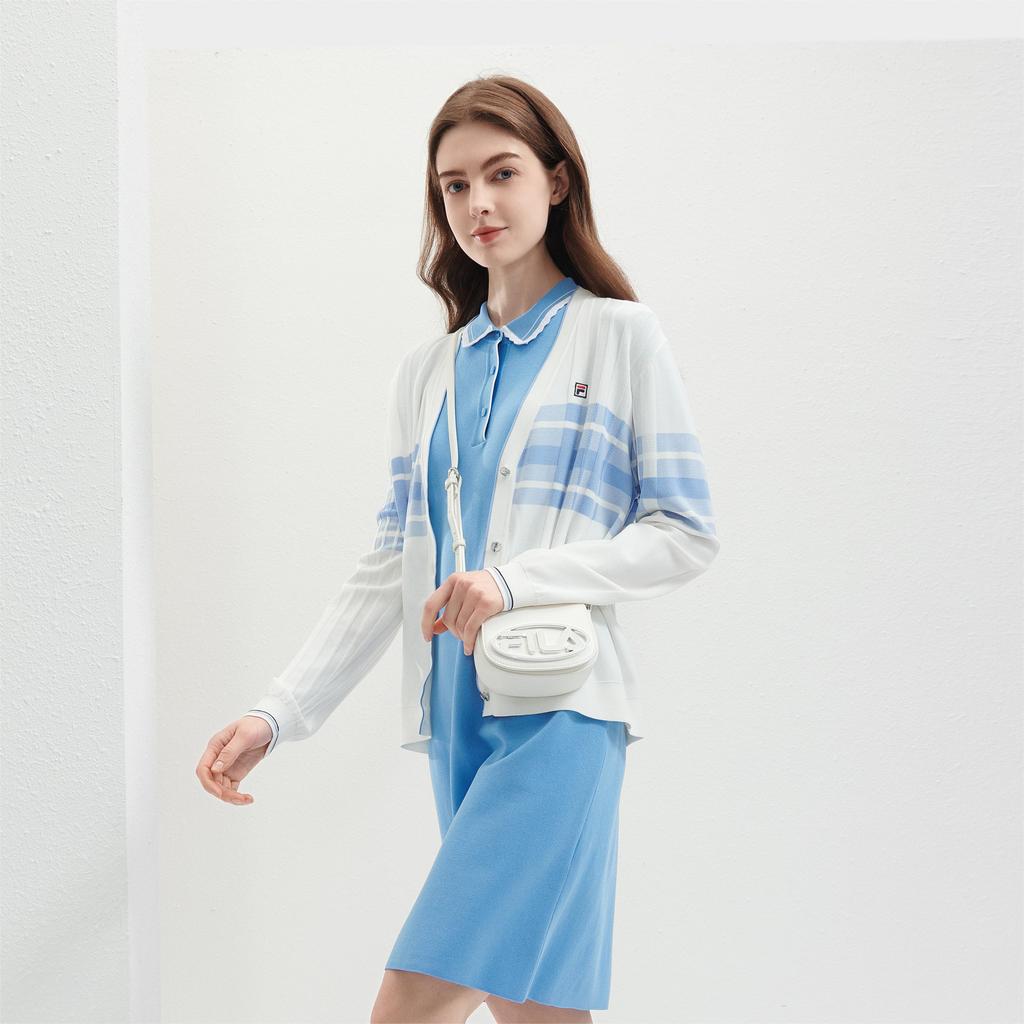 Новый женский трикотаж FILA Стандартный белый F11W421412FWT