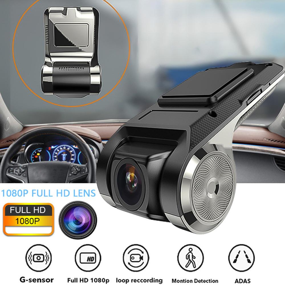 Dash Cam ADAS Car DVR Dashcam Video HD 720P/1080P USB TF Card 32G Auto Recorder for Android Multimedia Player DVD