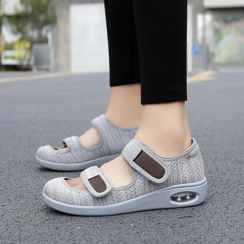Женские сандалии повседневные уличные школьные легкие кроссовки для девочек большие размеры на воздушной подушке ортопедическая обувь