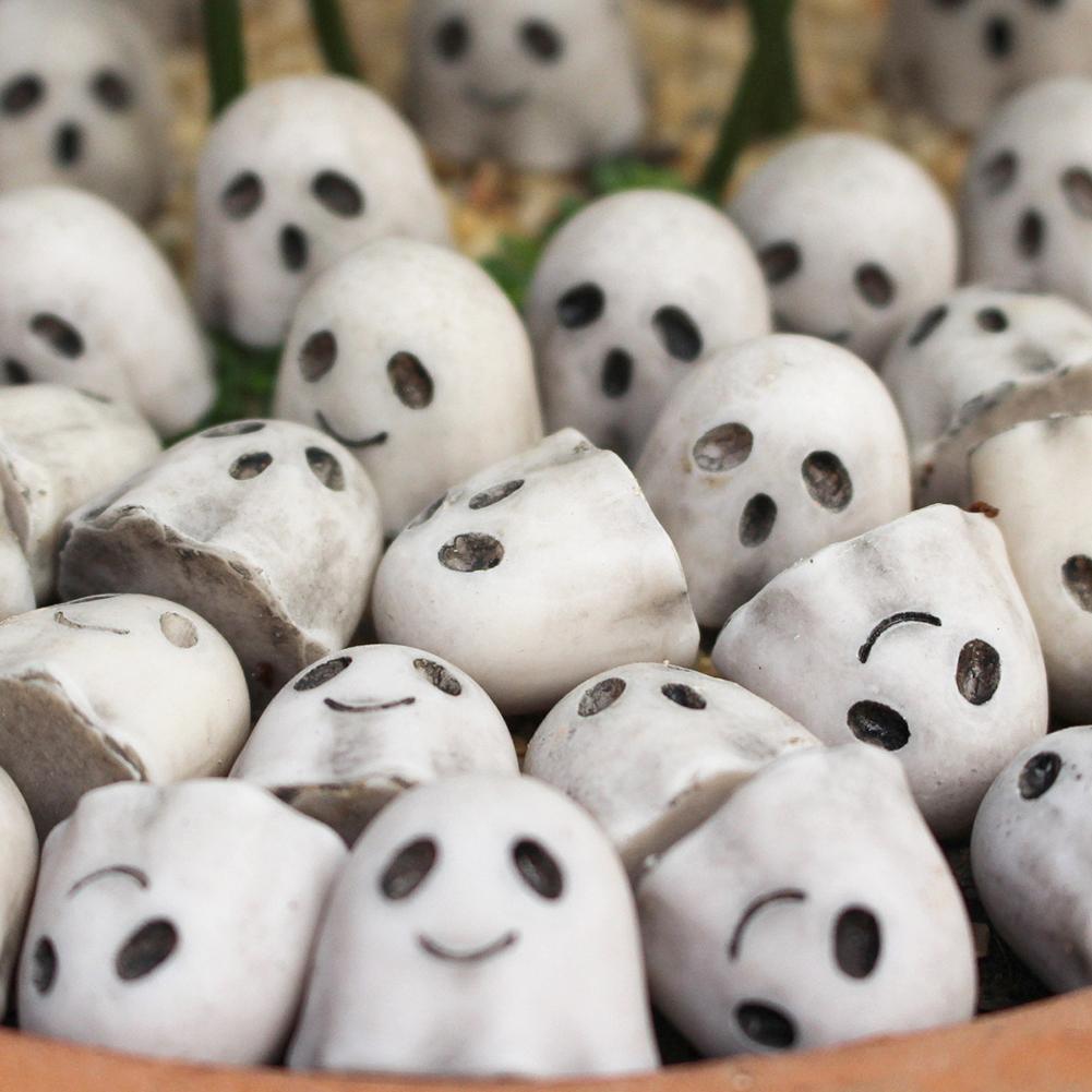 Mini Resin Ghosts Model Ornament Multifunctional Cute Ghosts Decorations Party Favors For Halloween