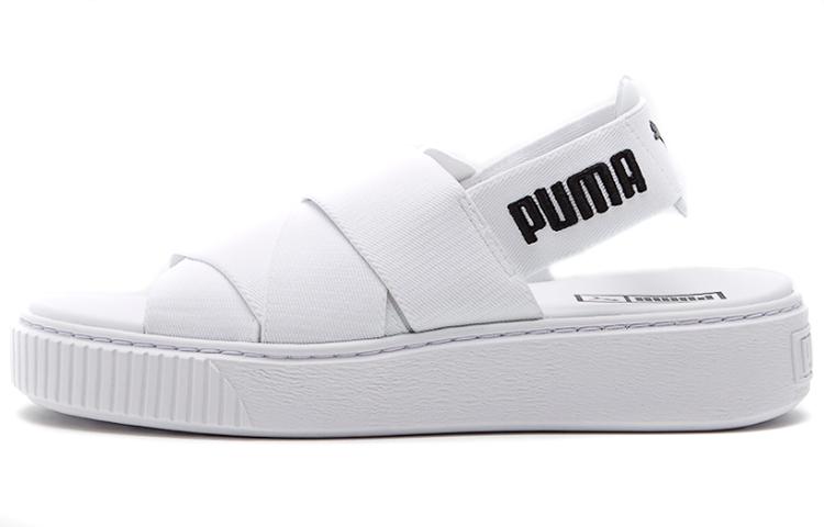 Puma Женские спортивные сандалии на платформе Trace Sports 'Белый Черный' 365478-02