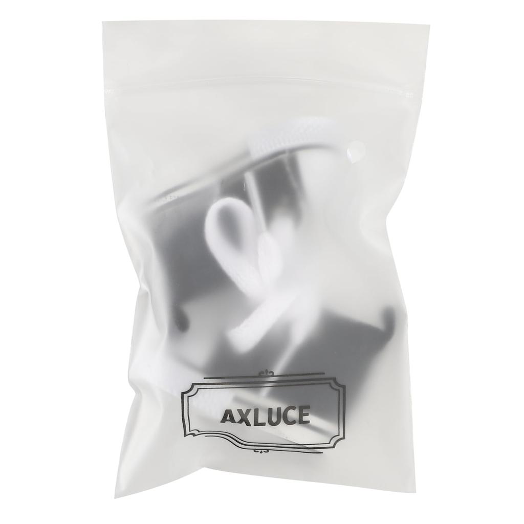 AXLUCE плюшевые парусиновые туфли высокие кроссовки кукольная игрушка-обувь-мягкая одежда-20 см (черный)