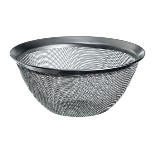 CHERRY TERRACE Allround Bowls Mesh Strainer for Vegetable Draining and Baking, Made In Japan, Plain Weave Mesh (16cm (Small))