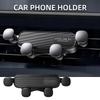 Универсальный гравитационный автомобильный держатель Автомобильный горизонтальный и вертикальный диагональный зажим для воздуховодов Специальный автомобильный навигационный фиксированный защелкивающегося типа