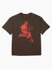 édith Piaf Le Métèque - Georges Moustaki's Iconic Chanson Oversized T-Shirt