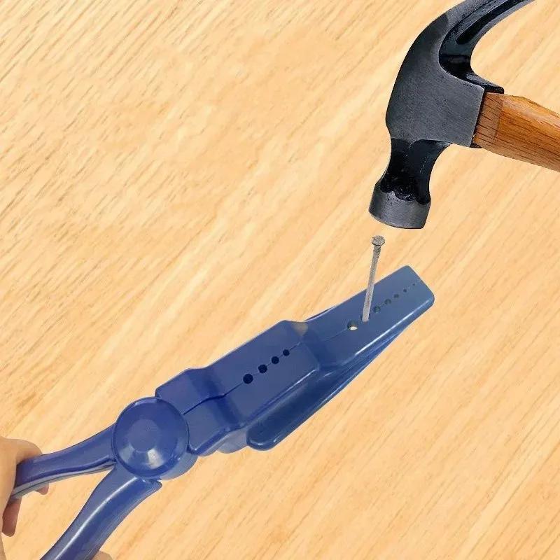 Инструменты для деревообработки Плоскогубцы для зажима гвоздей Средства для забивания гвоздей Защитный кожух для цементных гвоздей Пластиковые плоскогубцы Защита для молотка Инструменты для фиксации гвоздей