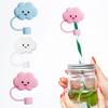 Cute Straw Cover Splash-proof Non-slip Leakproof