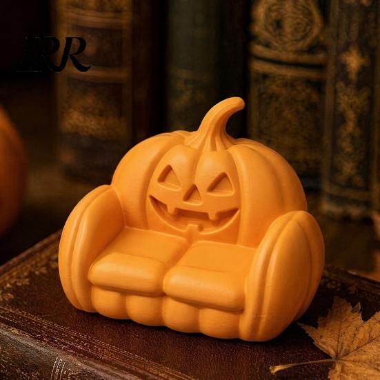 Cool Spooky Tray for Jewelry Halloween Tray, 3D Printed Ghost Pumpkin Couch Shaped Trinket Dish, Gothic Small Decorative Dish Rings Earrings Necklaces