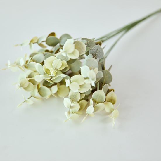 Поддельный цветок, простой в уходе орнамент, привлекательный премиум-класс, ветка эвкалипта, имитация растения, свадебное украшение