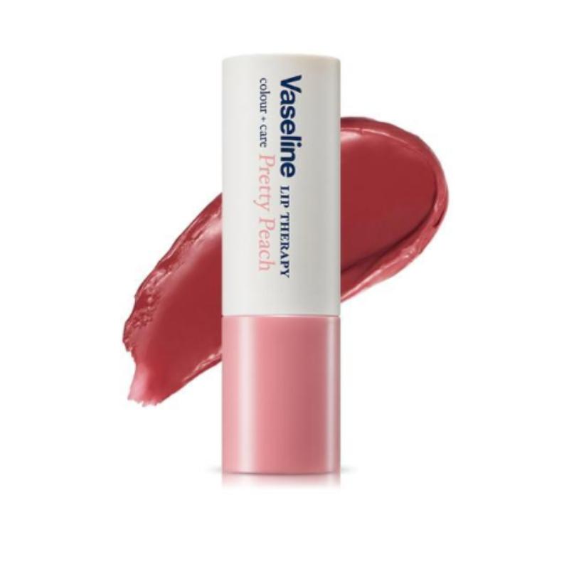 Vaseline Original Lip Therapy Color + Care Lip Balm - Pretty Peach