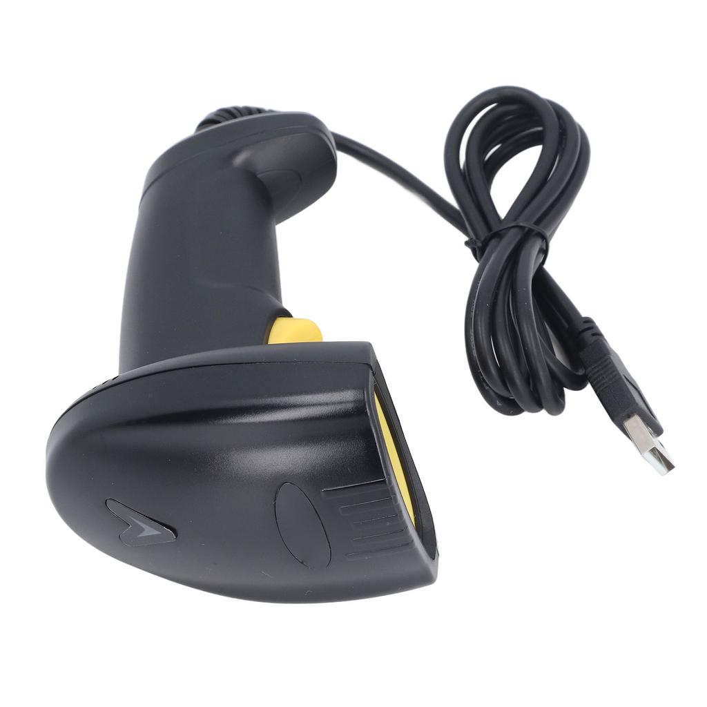 Проводной USB-сканер штрих-кода, 1D пистолет для сканирования штрих-кодов, ручной считыватель штрих-кодов для магазинов, супермаркетов, товаров