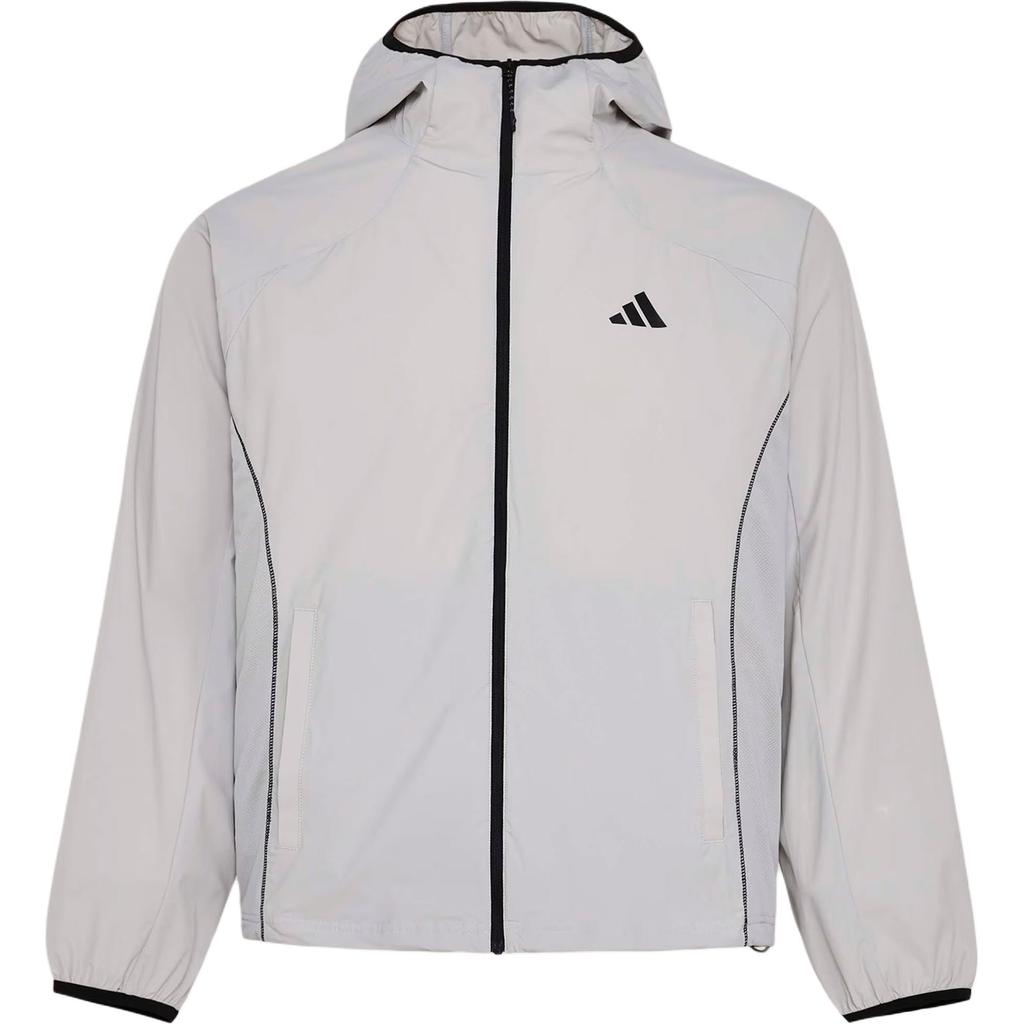 Adidas Jackets Men's Light Gray Hooded Moderate Other KY9999