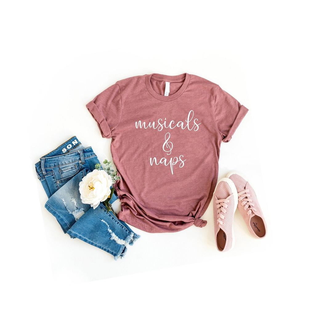 Musicals & naps shirt, cute musical funny theatre shirt, theatre just a stage, musical theatre shirt, funny drama shirt, theatre teacher