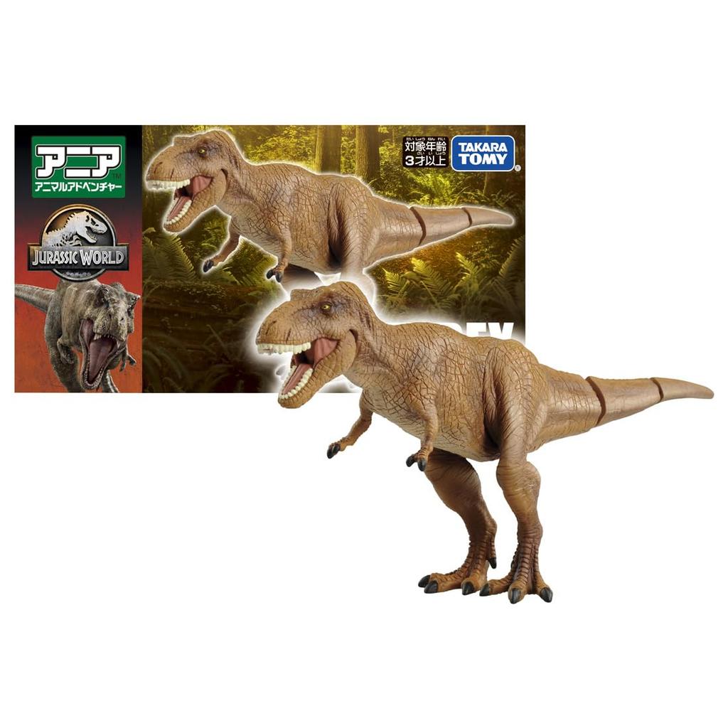 Takara Tomy Ania Мир Юрского Периода Животное Динозавр Игрушка для Детей от 3 Лет Т-Рекс