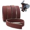 15pcs New Sanding Belts 80/100/150/240/320 Grit Aluminum Oxide Sander Abrasive