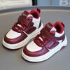 Детская спортивная обувь 2025 весна и осень новая обувь для девочек маленькие белые туфли высокие кеды для мальчиков повседневная обувь на мягкой подошве детская обувь