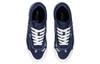 Li Ning 50/50 Fabric Slip Resistant Abrasion Resistant Low top Skateboard Shoes Men's Blue White AECT011-2