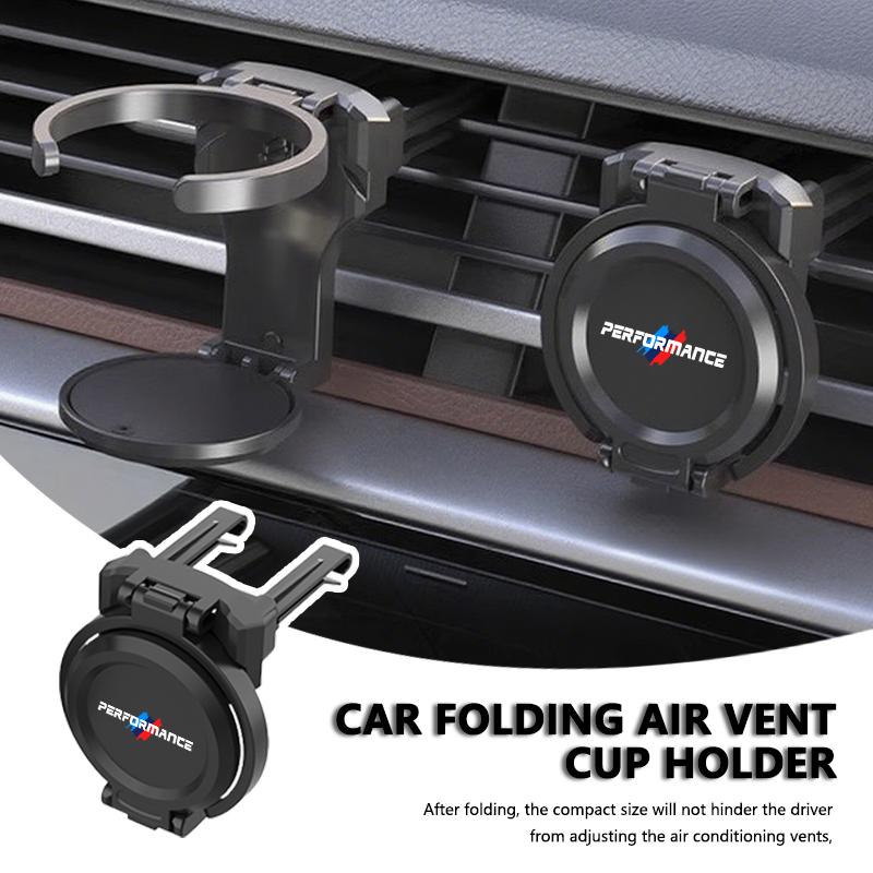 Car Air Vent Outlet Foldable Cup Water Holder Ashtray-vent Mount For BMW E46 E90 F30 F10 F20 G20 E87 E60 F01 F02 G14 E83