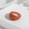 Candy Colored Resin Ring Transparent Geometric Ring Y2K Yabi Size Decorative Ring with Accessories