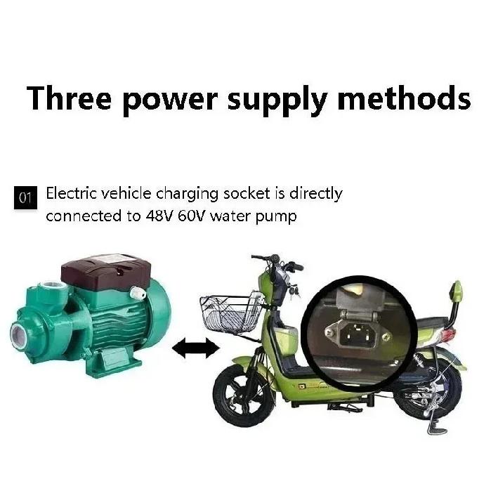 Помпа водяная DC 12V 24V 48V С щеточным двигателем Насос-бустер QB60 Высоконапорный Большой поток Солнечная батарея Насос Самоподкачивающийся насос