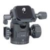 Ball Head 360 Degrees  Rotating Aluminum Alloy Double Panoramic Damping Tripod Head for Photography