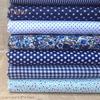 Lachepper 7Pcs/Set Fabric Floral Plaid Cotton Cloth DIY Craft Sewing Handmade  Accessories