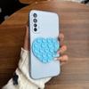 Чехол-присоска в форме сердца для realme 7 4G, Narzo 20 Pro, полупрозрачный матовый, противоударный, мягкий TPU