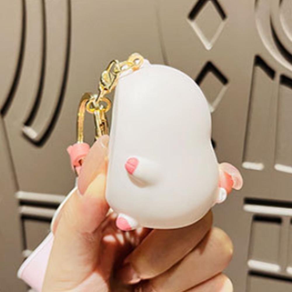 Hanging Jewelry Cute Lovers Keyring Backpack Pendant Hug Pig Key Ring  Lovers