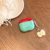 ins mint small apple for AirPods 1 generation protective case second generation 1 generation pro1 apple bluetooth headset soft case