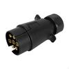 Trailer Sockets Electrics Plug Adapter Accessories Towing Parts European Standard Blade 7 Pin for