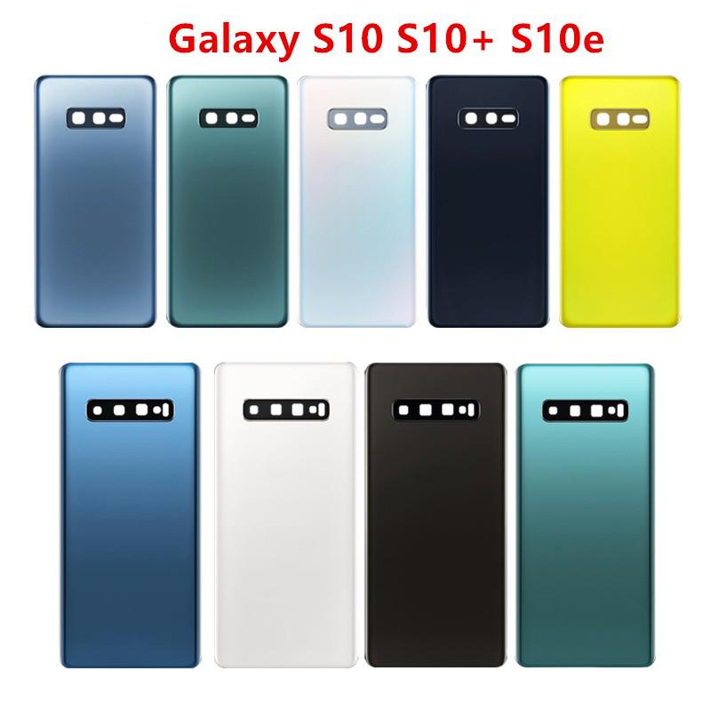 Совместимая задняя крышка-стекло и задний корпус для Samsung S10, S10E, S10+