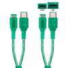 Four-Player Battle Cable Splitter for Nintendo Gameboy GBC GBP GB Game Console 4 Player Gamer Link Cord Transparent Extention