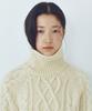 CITTA Wool Made Button High-Neck Grandma Kint_Ctk248(Butter)