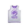Li-Ning BadFive Reversible Basketball Jersey 'Purple White' Men's AAYP305-2